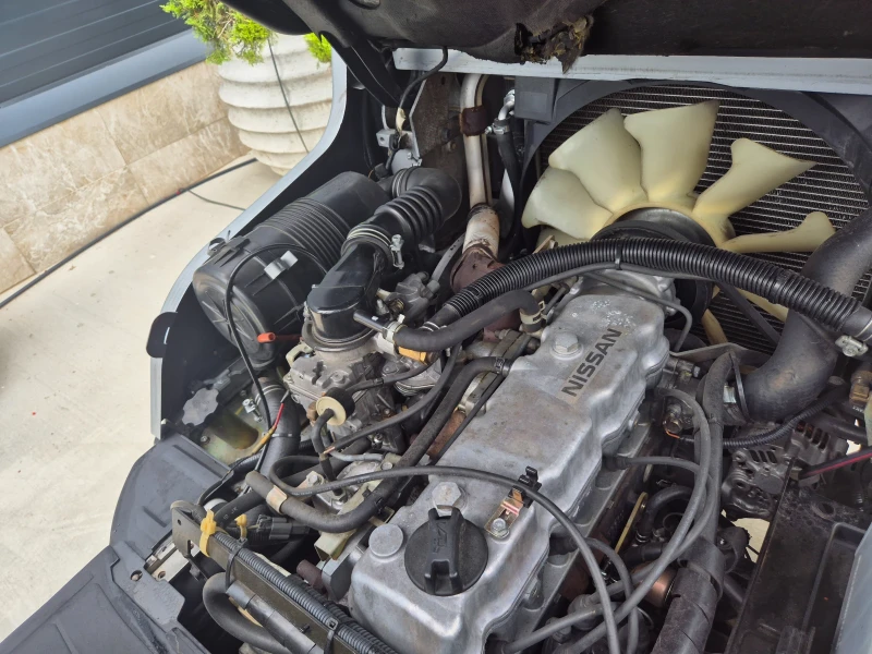 Мотокар Nissan 2 тона / ГАЗ-БЕНЗИН / АВТОМАТ / ПЕРФЕКТЕН, снимка 15 - Индустриална техника - 49458974