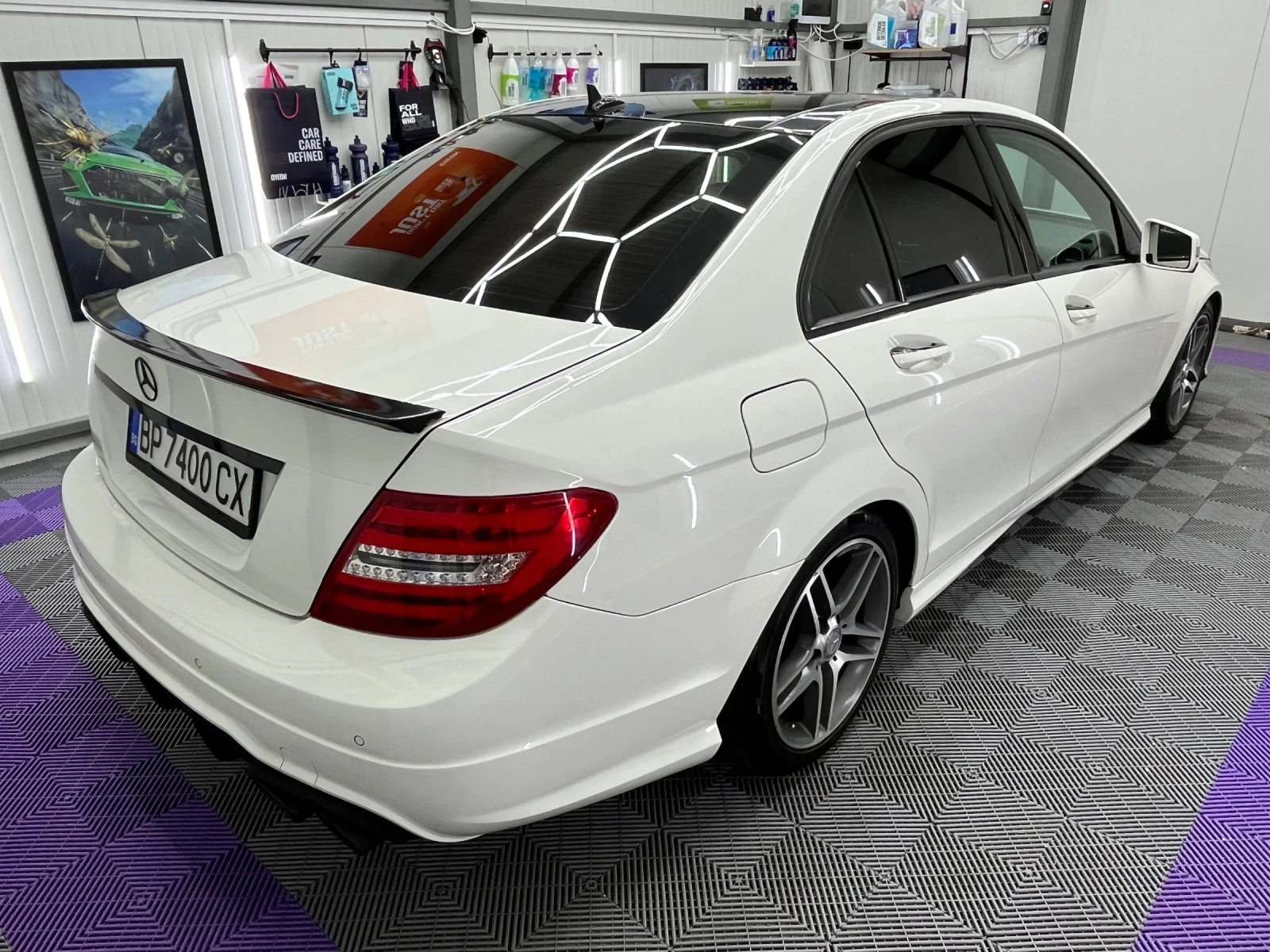 Mercedes-Benz C 300 4MATIC AMG | Бензин + LPG | Har, снимка 2 - Автомобили и джипове - 55656887