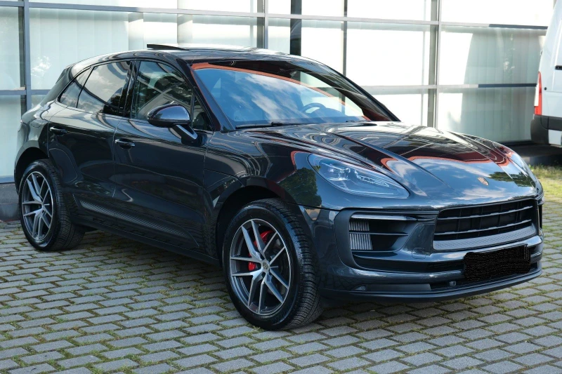 Porsche Macan PANO+ SPORTABGAS+ SITZBEL&#220;FTUNG+ AHK+ PASM, снимка 2 - Автомобили и джипове - 47321953