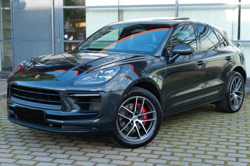 Porsche Macan PANO+ SPORTABGAS+ SITZBEL&#220;FTUNG+ AHK+ PASM, снимка 1 - Автомобили и джипове - 47321953