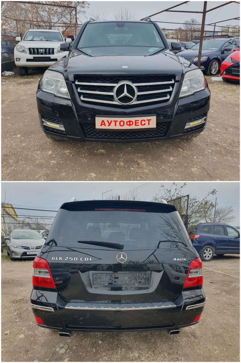 Mercedes-Benz GLK 250 CDI АВТОМАТИК-7ск. NAVI LED КОЖА, снимка 5 - Автомобили и джипове - 48697268