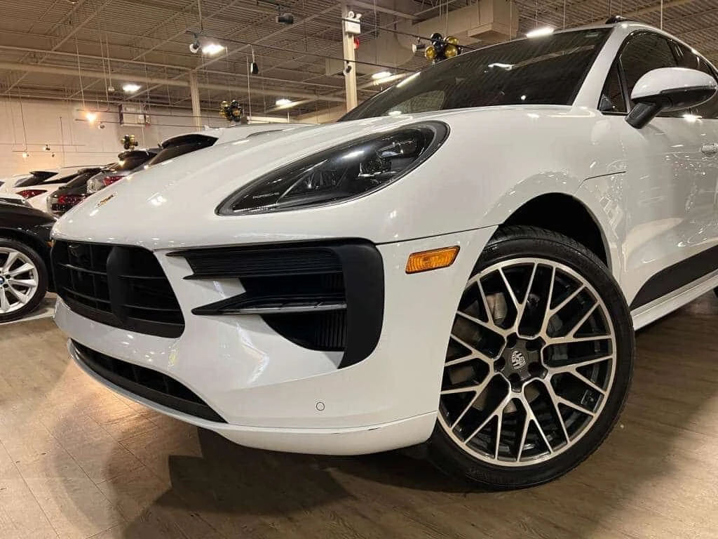 Porsche Macan * S Red Leather Suede Roof Bose Navigation 360D Pa, снимка 9 - Автомобили и джипове - 55071970