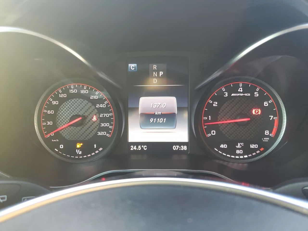 Mercedes-Benz GLC 63 AMG S / 360 / BURMESTER / CARFAX / АВТОКРЕДИТ , снимка 8 - Автомобили и джипове - 55650274