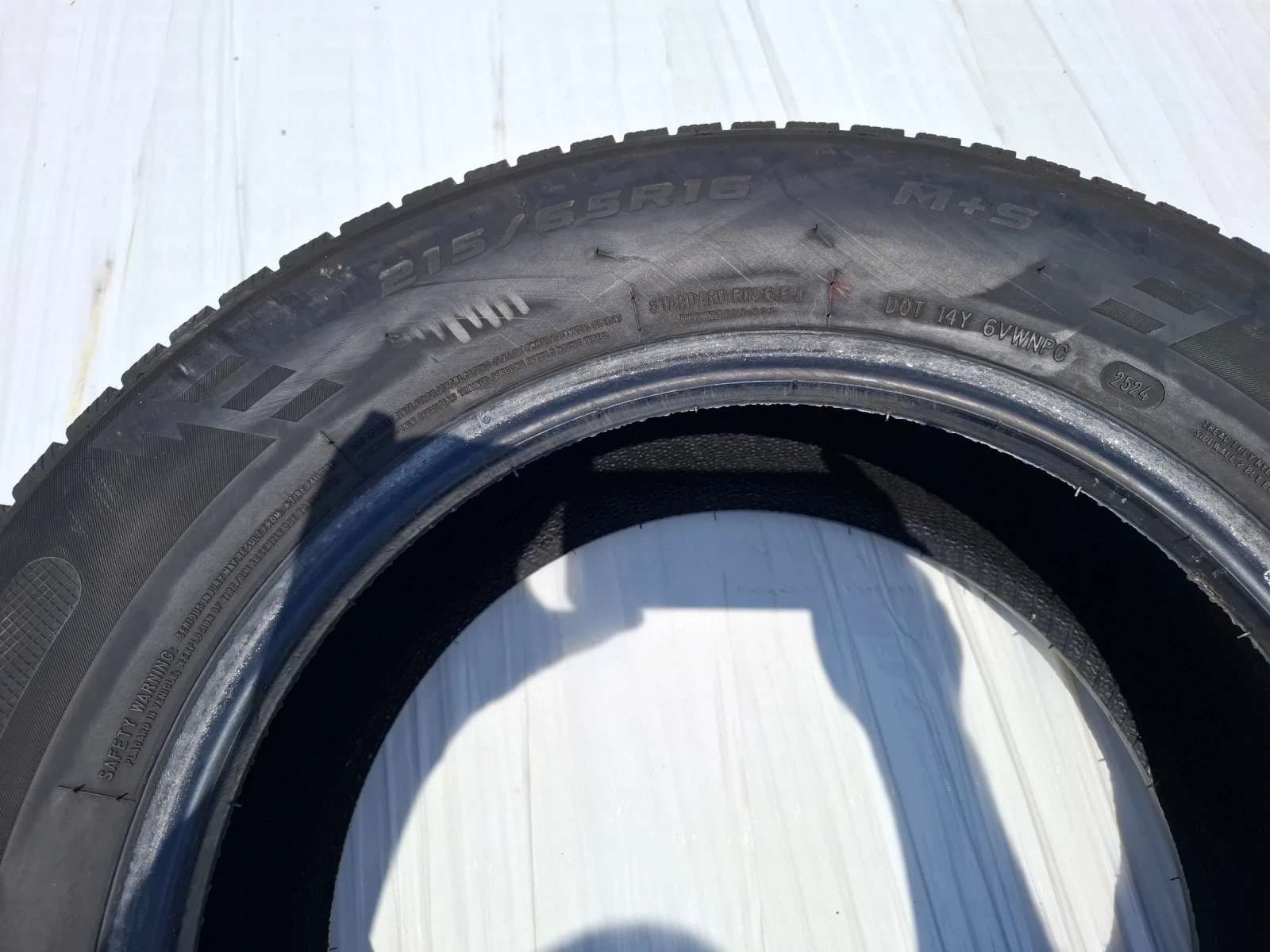 Гуми Всесезонни 215/65R16, снимка 3 - Гуми и джанти - 54936128