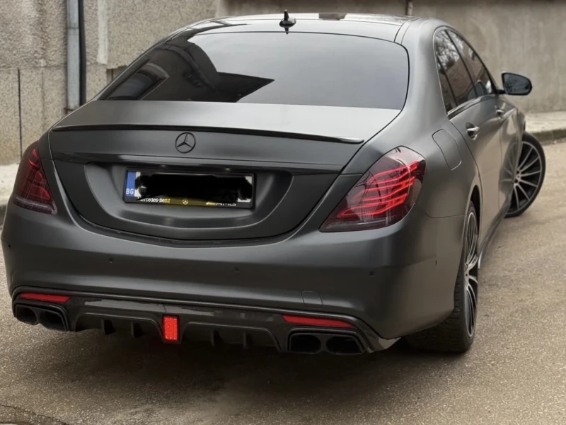 Mercedes-Benz S 350 4х4 AMG BRABUS LONG MATTE GREY - 48500 лв. / 24797.66 € - 40207869 1