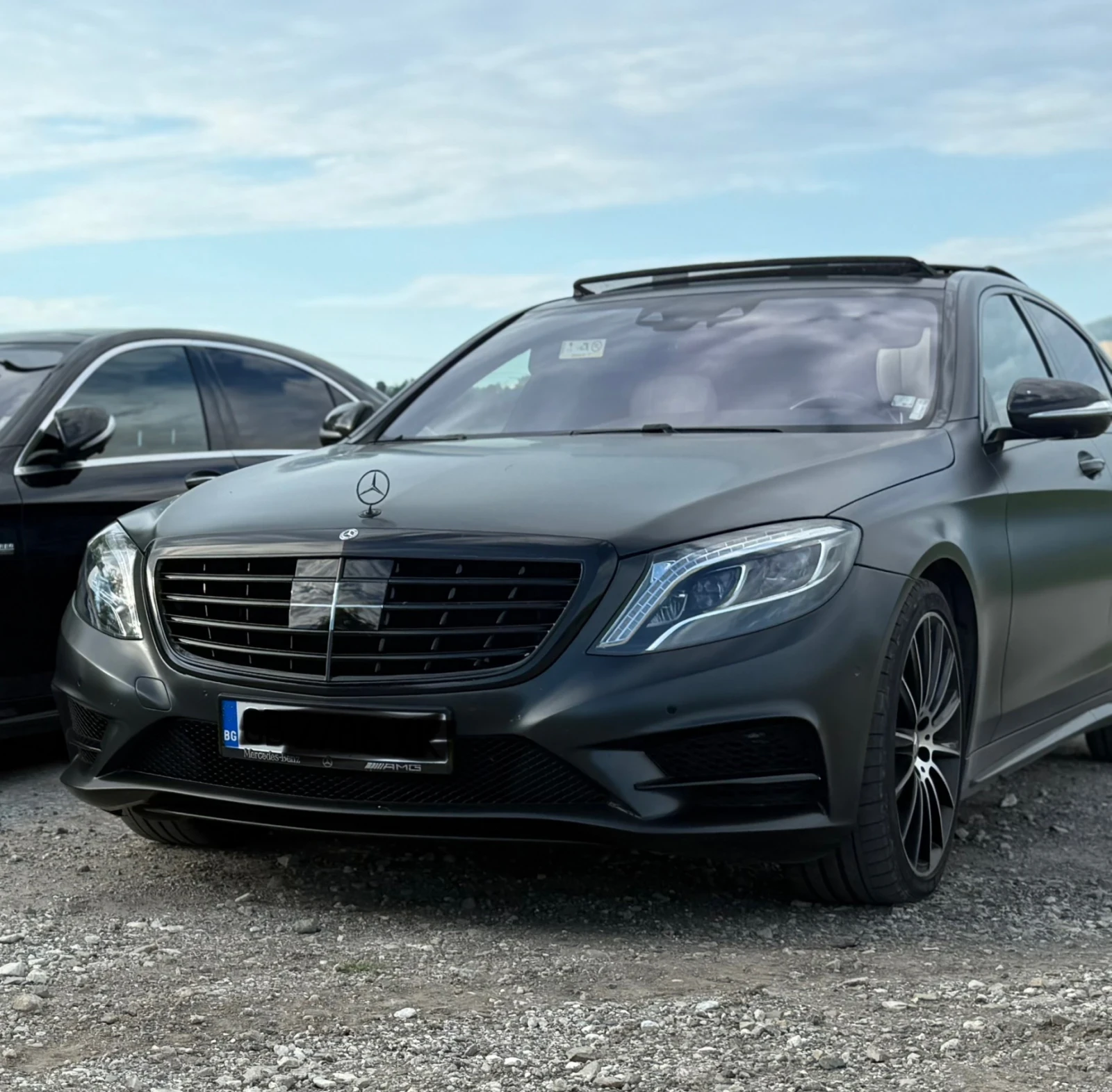 Mercedes-Benz S 350 Mercedes s350 AMG BRABUS LONG MATTE GREY - изображение 8