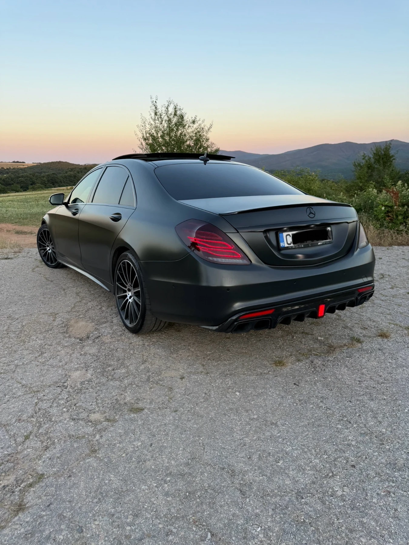 Mercedes-Benz S 350 Mercedes s350 AMG BRABUS LONG MATTE GREY - изображение 2