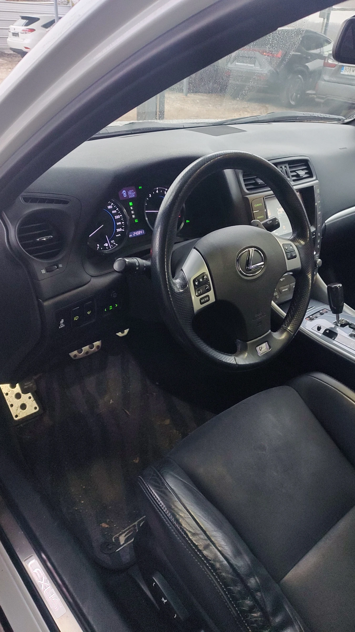 Lexus IS 250 Facelift/F Sport/LED DRL/Carplay/Tein окачване  - изображение 10