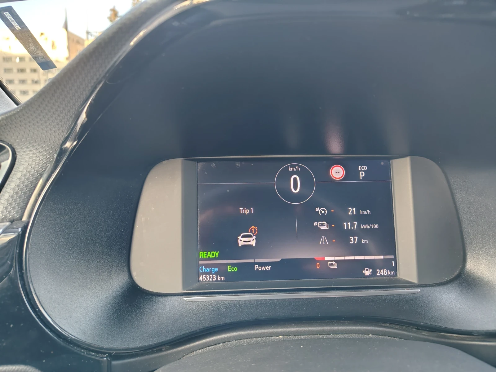 Opel Corsa ELECTRIC, 45 000км, 300км Пробег, ТЕРМОПОМПА, снимка 16 - Автомобили и джипове - 53831753