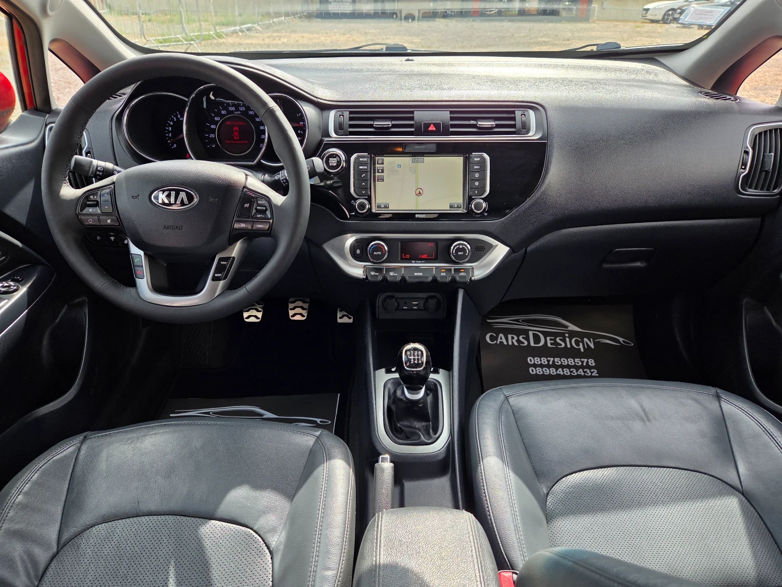 Kia Rio 1.4 БЕНЗИН 110к.с GT-LINE, снимка 13 - Автомобили и джипове - 56195782