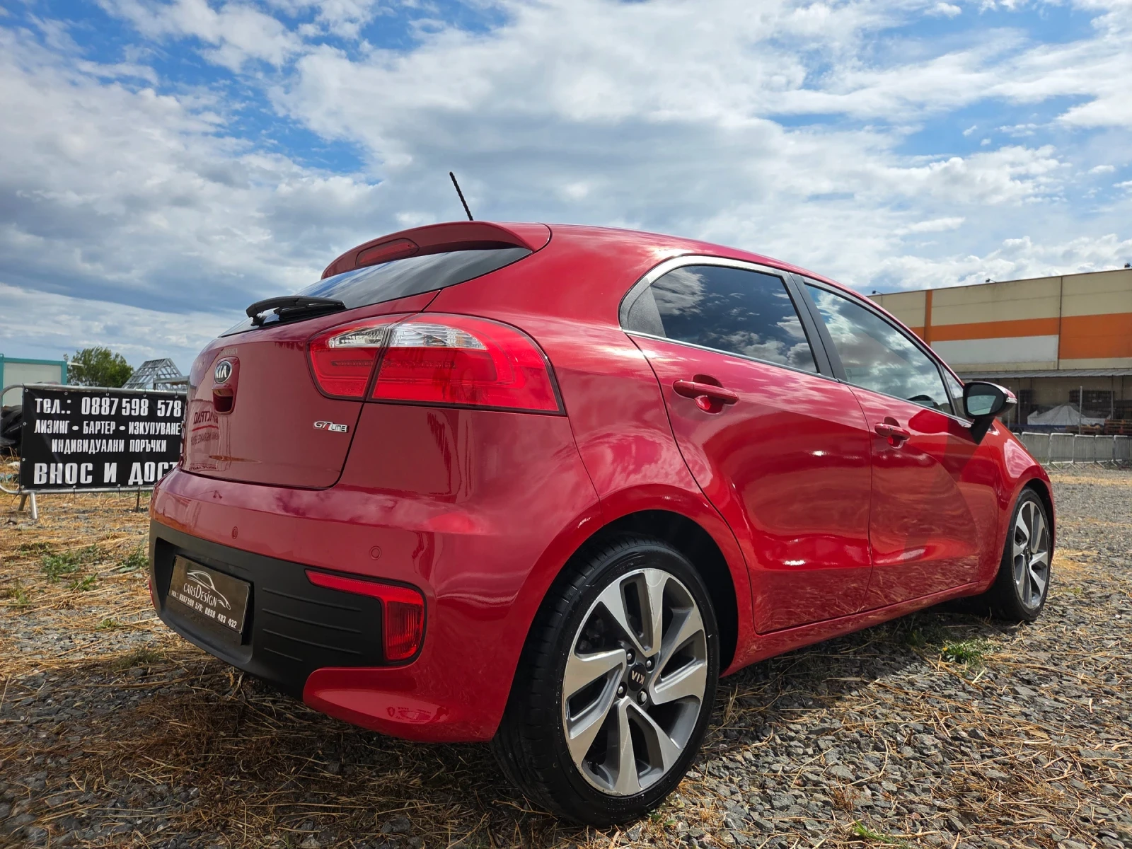 Kia Rio 1.4 БЕНЗИН 110к.с GT-LINE, снимка 5 - Автомобили и джипове - 56195782