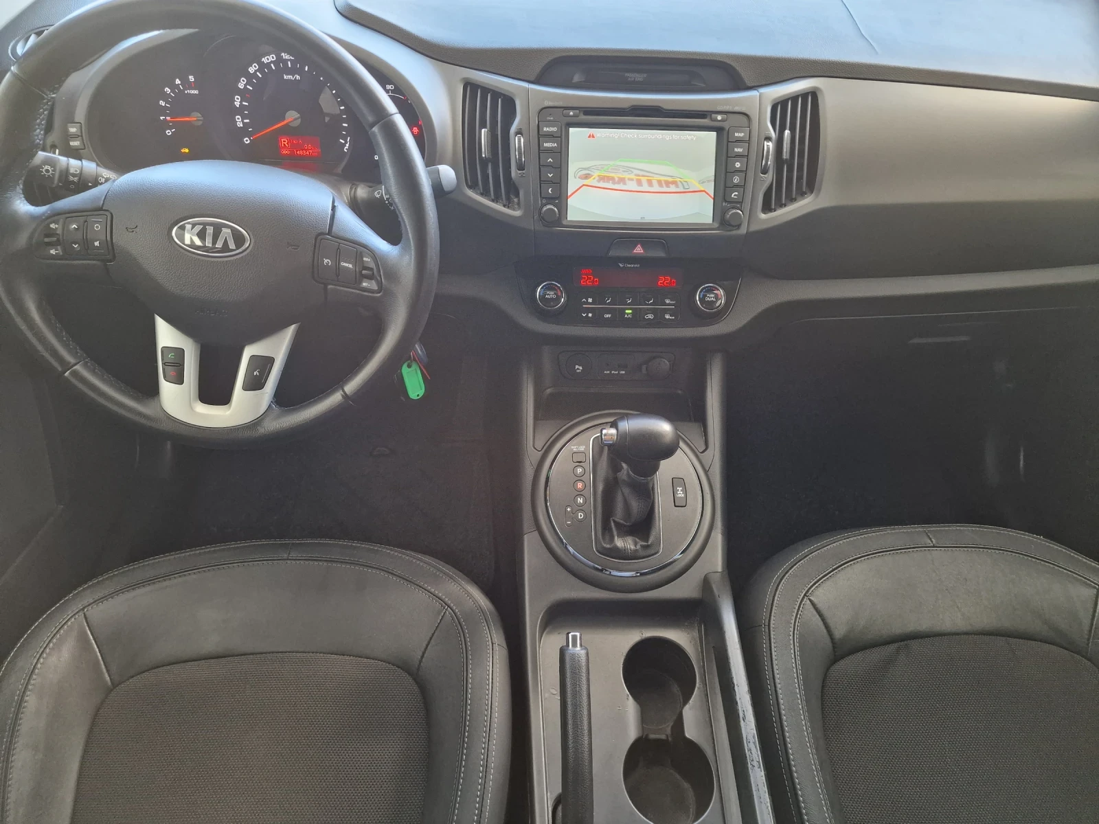 Kia Sportage 2.0 184kc 4x4 NAVI KAMERA PANORAMA AUTOMAT 140000k, снимка 12 - Автомобили и джипове - 53826475
