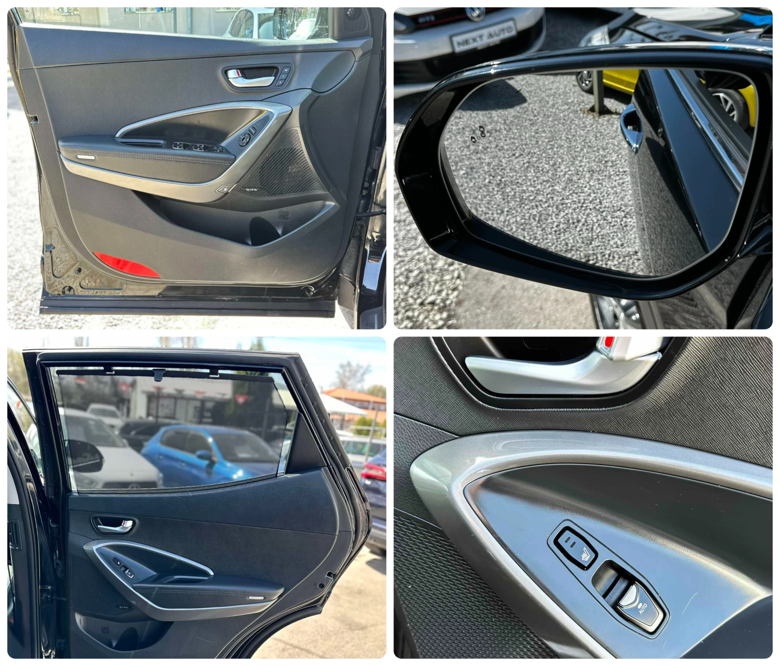 Hyundai Santa fe 2.2CRDI 200HP 4WD PANO 360'CAM ОБДУХВАНЕ FULL, снимка 14 - Автомобили и джипове - 54226414