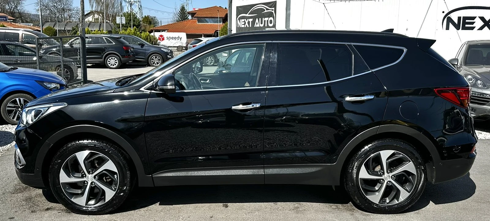 Hyundai Santa fe 2.2CRDI 200HP 4WD PANO 360'CAM ОБДУХВАНЕ FULL, снимка 8 - Автомобили и джипове - 54226414