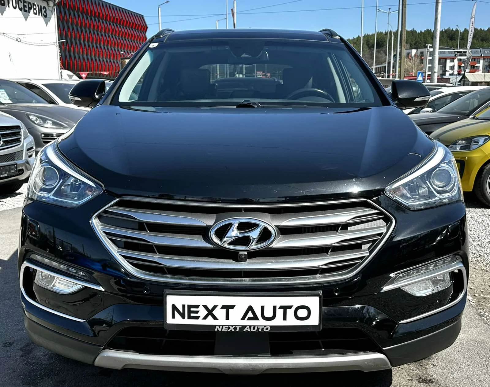 Hyundai Santa fe 2.2CRDI 200HP 4WD PANO 360'CAM ОБДУХВАНЕ FULL, снимка 2 - Автомобили и джипове - 54226414