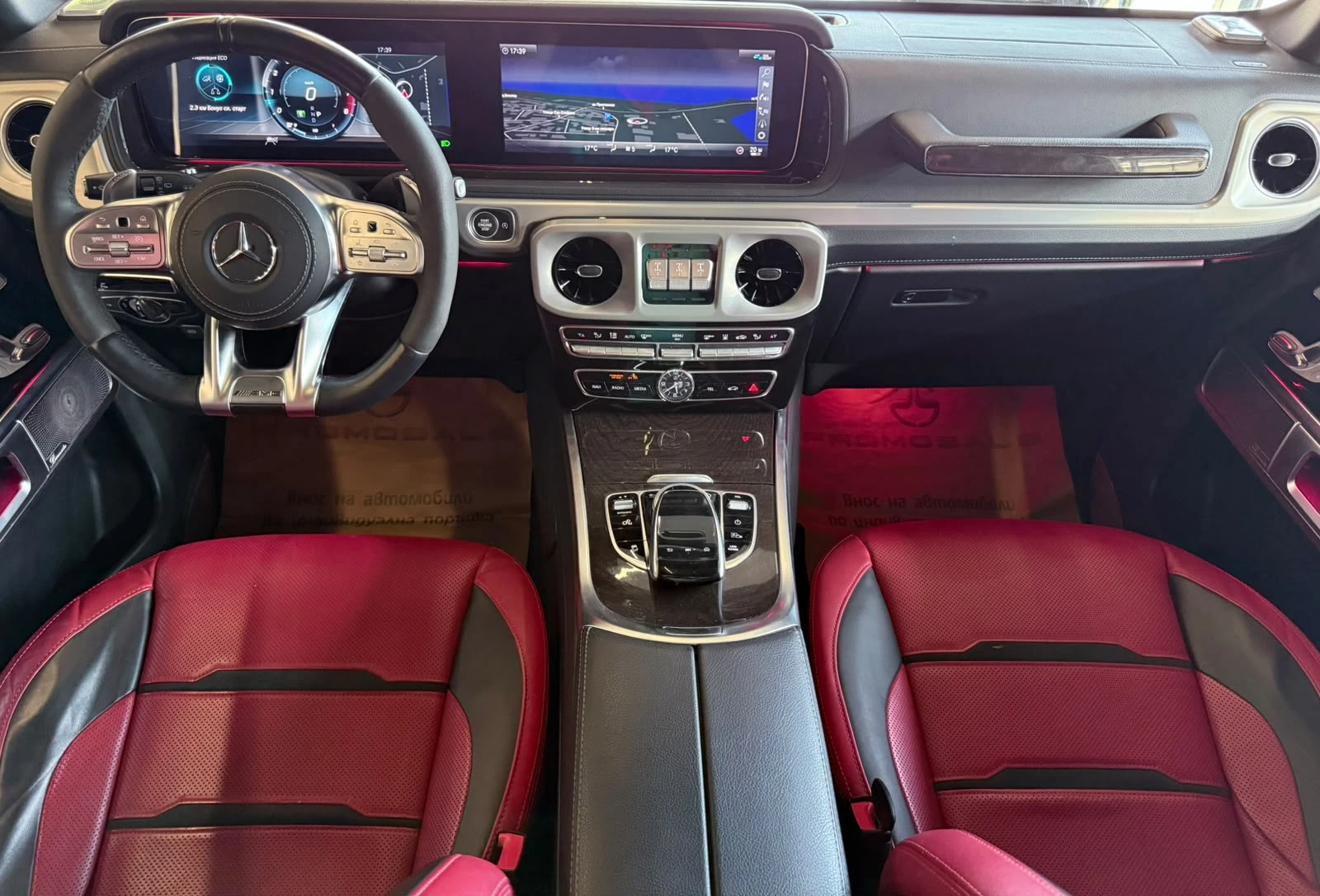 Mercedes-Benz G 500 63 AMG Pack* Nardo Grey* 360* Full* ЛИЗИНГ, снимка 8 - Автомобили и джипове - 55238162