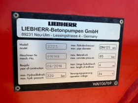Бетон помпа Друга марка LIEBHERR 32Z5 MERCEDES AROCS 3543, снимка 12