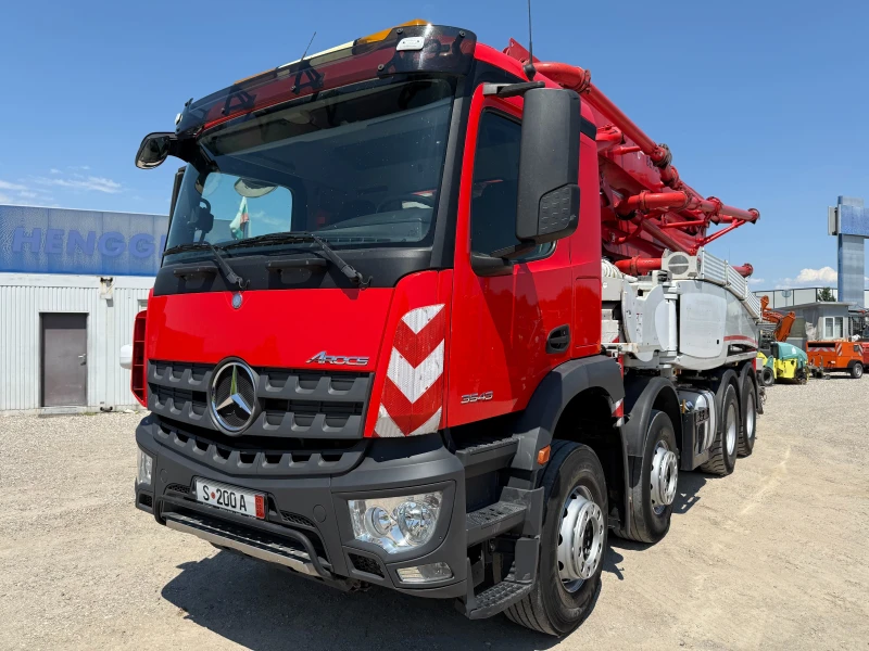 Бетон помпа Друга марка LIEBHERR 32Z5 MERCEDES AROCS 3543, снимка 13 - Индустриална техника - 53261340