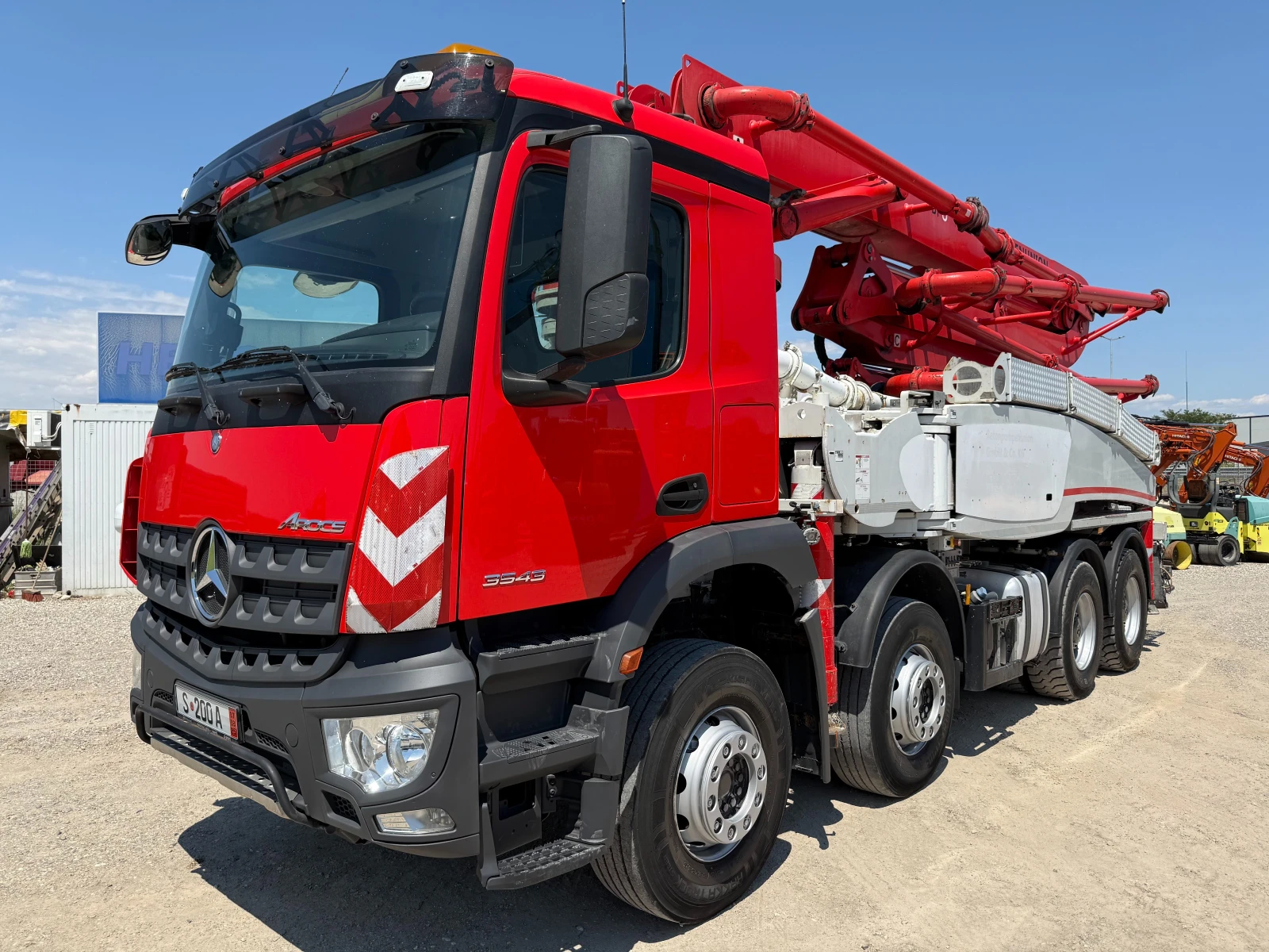 Бетон помпа Друга марка LIEBHERR 32Z5 MERCEDES AROCS 3543 - изображение 3