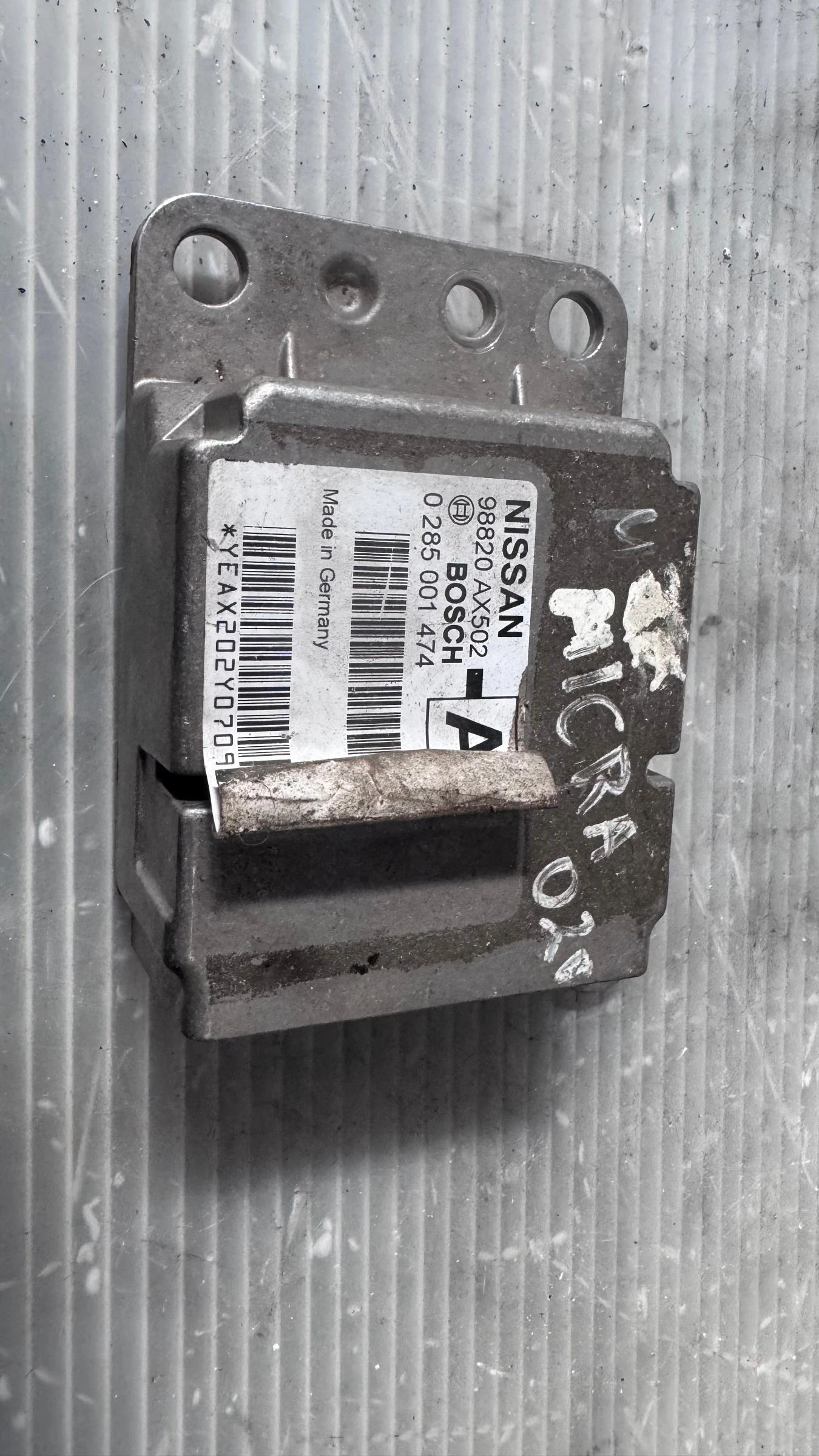 Airbag  /  /  a Nissan Micra  - 98820AX502 / 0285001474 | Mobile.bg   1