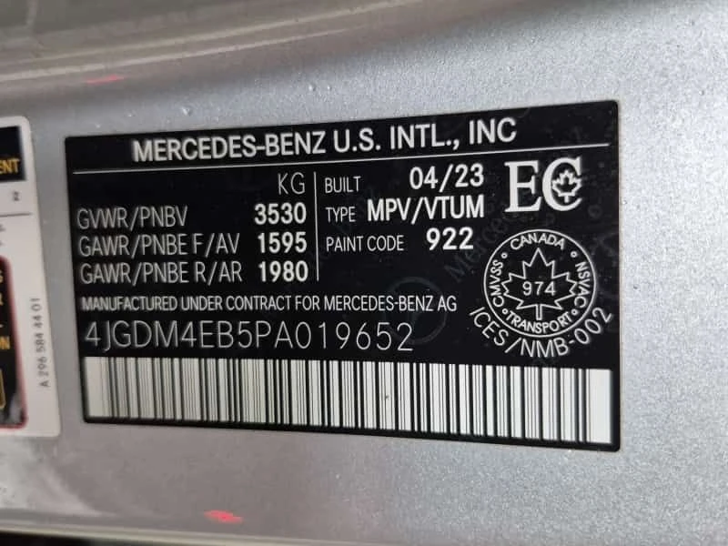 Mercedes-Benz EQS EQS580 4MATIC  CARFAX, снимка 5 - Автомобили и джипове - 54149885