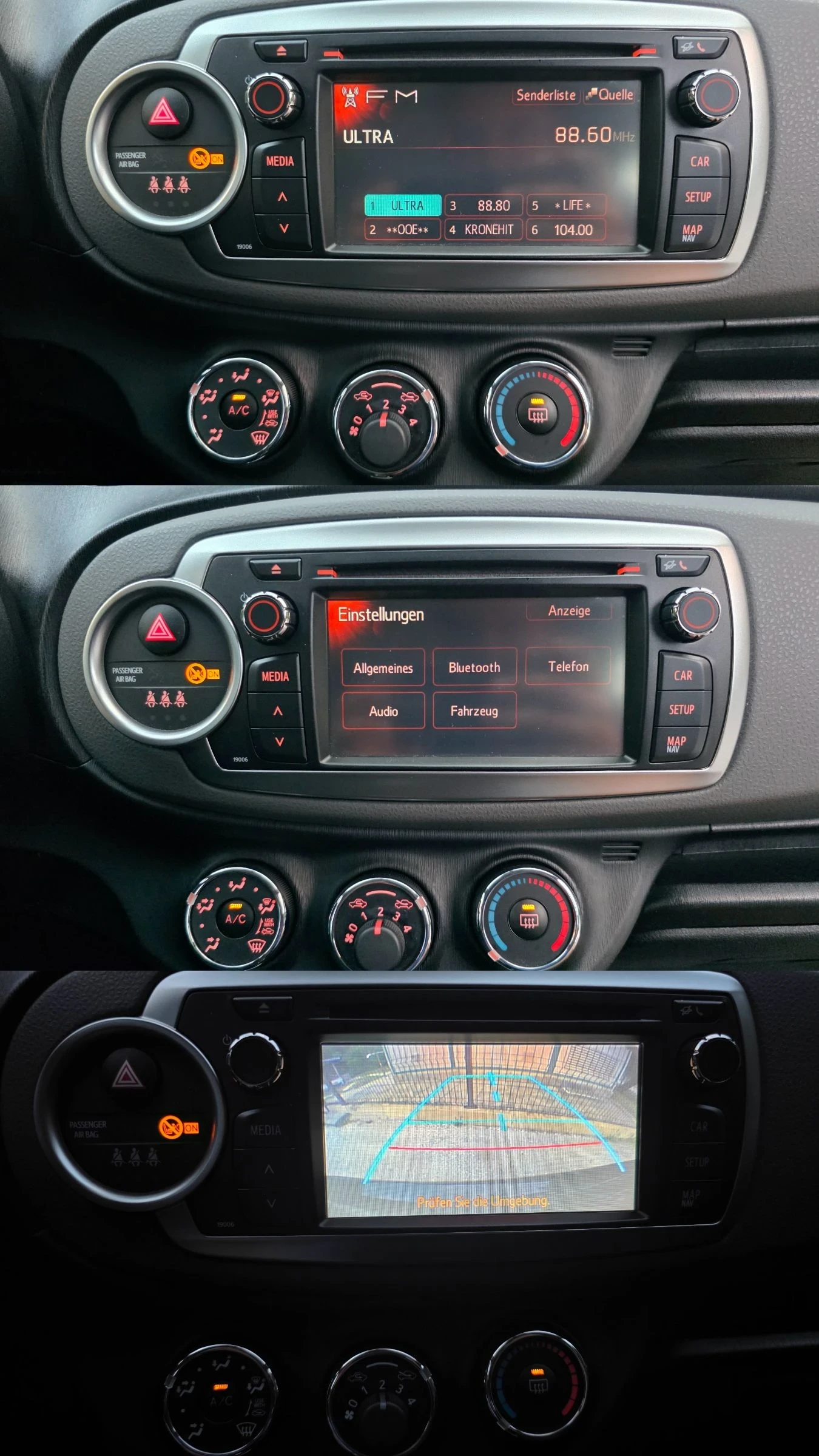 Toyota Yaris 1.33 VVT-i 94.000KM * TOP* , снимка 16 - Автомобили и джипове - 55270208