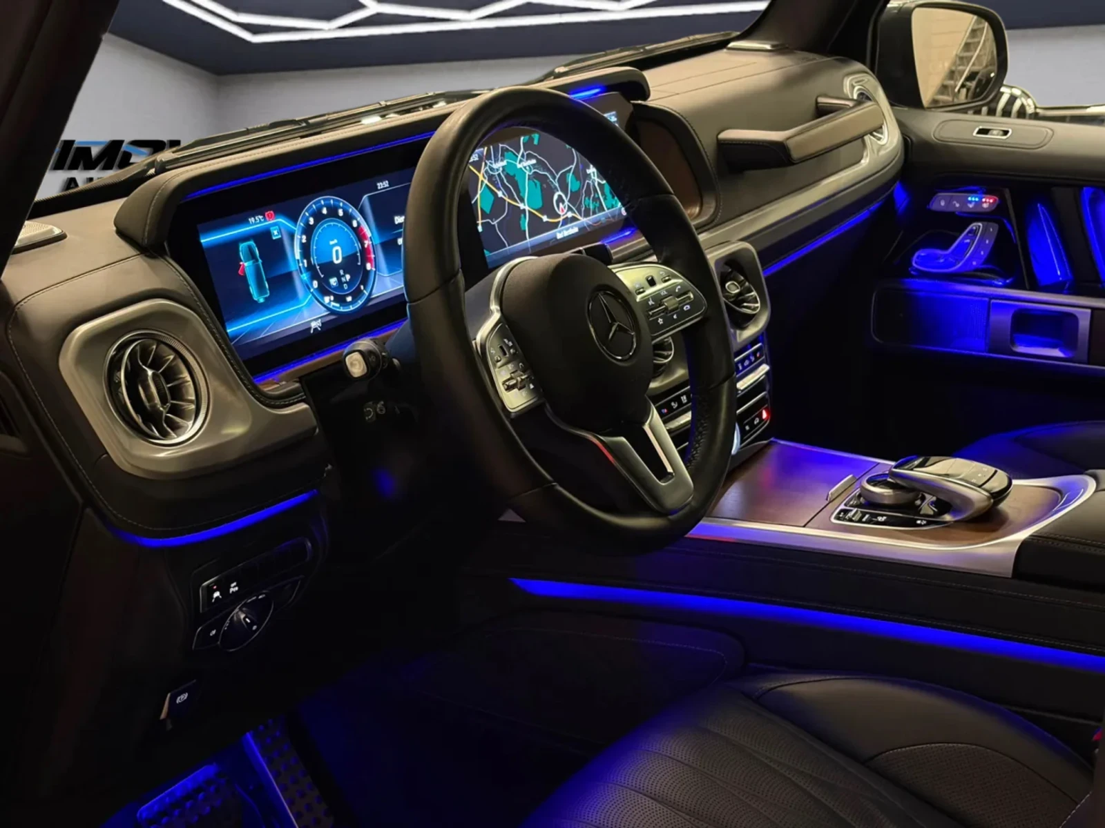 Mercedes-Benz G 500 AMG-PACKET DESIGNO BURMESTER FULL GERMANY, снимка 16 - Автомобили и джипове - 55830326