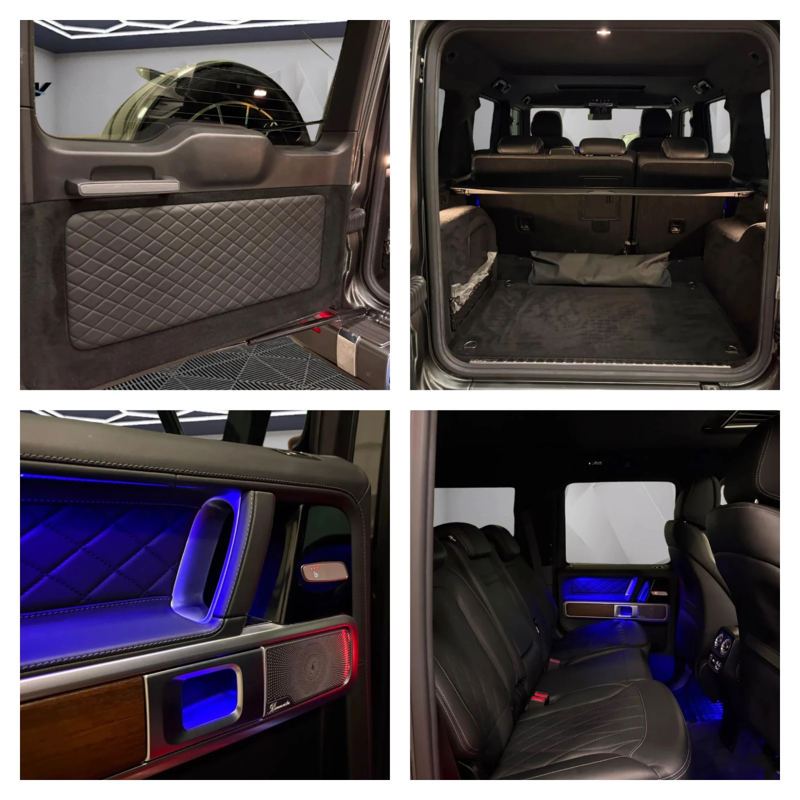 Mercedes-Benz G 500 AMG-PACKET DESIGNO BURMESTER FULL GERMANY, снимка 11 - Автомобили и джипове - 55830326