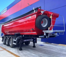 Полуремарке Други Самосвални Hardox до 80m3, Платформи до 6 оси, снимка 8 - Ремаркета - 53472081