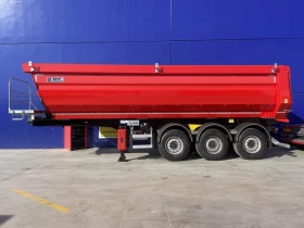Полуремарке Други Самосвални Hardox до 80m3, Платформи до 6 оси, снимка 9 - Ремаркета - 53472081