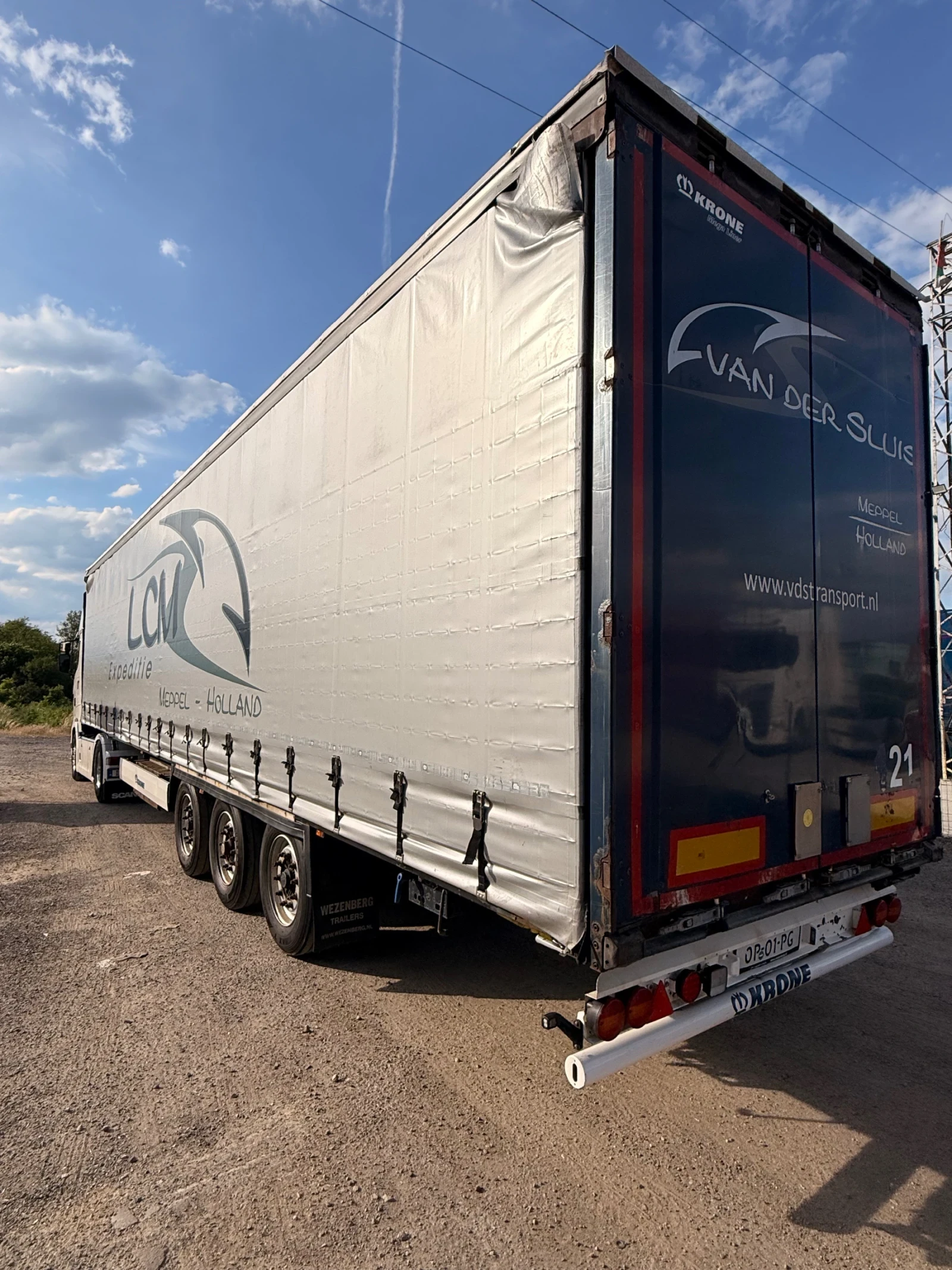 Полуремарке Krone SD VARIUS Повдигащ таван, снимка 2 - Ремаркета - 54742094