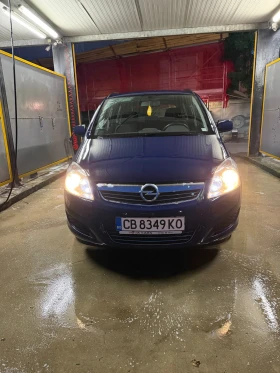 Opel Zafira 1.6 турбо бензин метан заводски, снимка 1