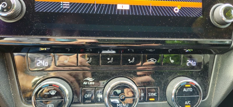 Skoda Octavia 94000км.2.0TDI 150K.C.АВТОМАТ 7ск., снимка 11 - Автомобили и джипове - 52125271