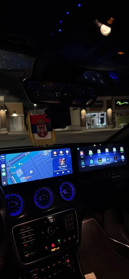 Mercedes-Benz CLA 45 AMG * 550HP* CARBON* BIG TURBO* BIG SCREEN* ���������� | Mobile.bg � ����������� 4