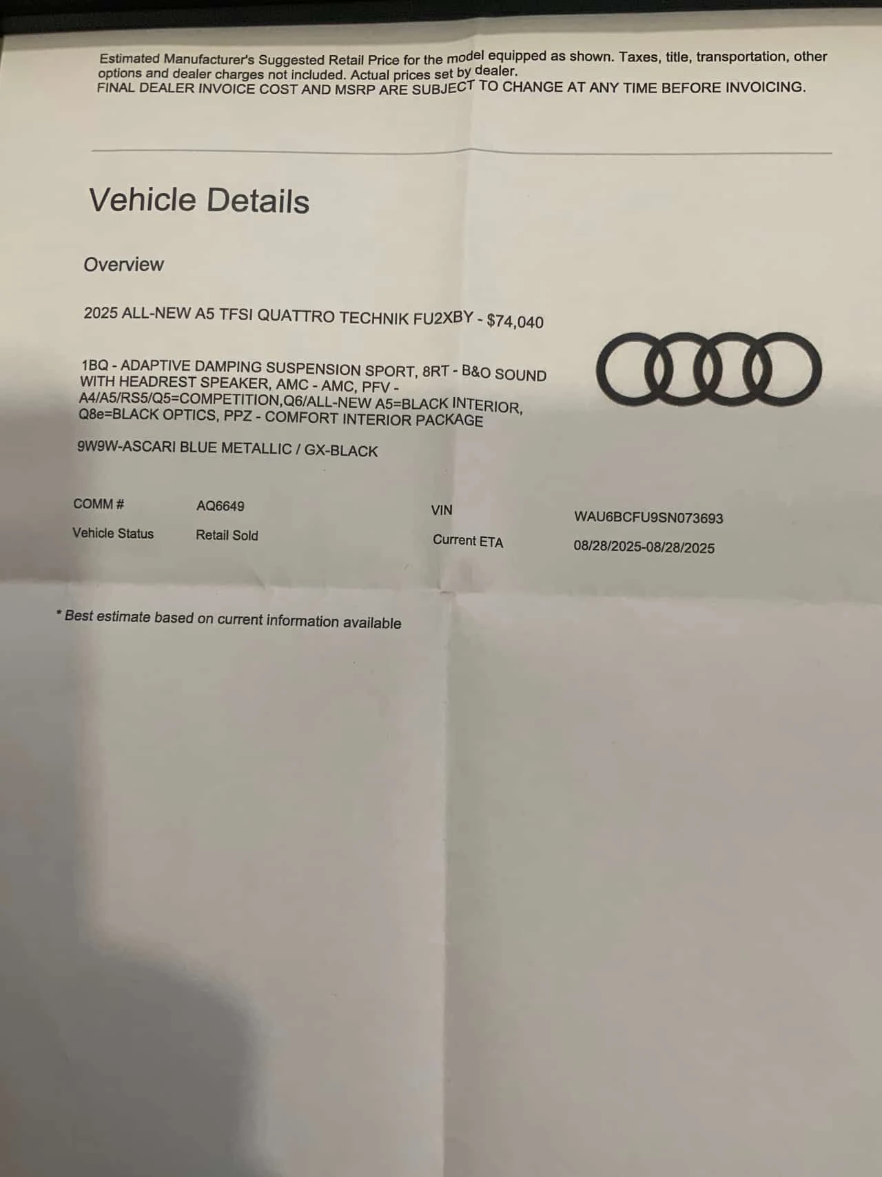 Audi A5  TECHNIK / 360 / DIS / B&O / AMBIENT / , снимка 14 - Автомобили и джипове - 53739872