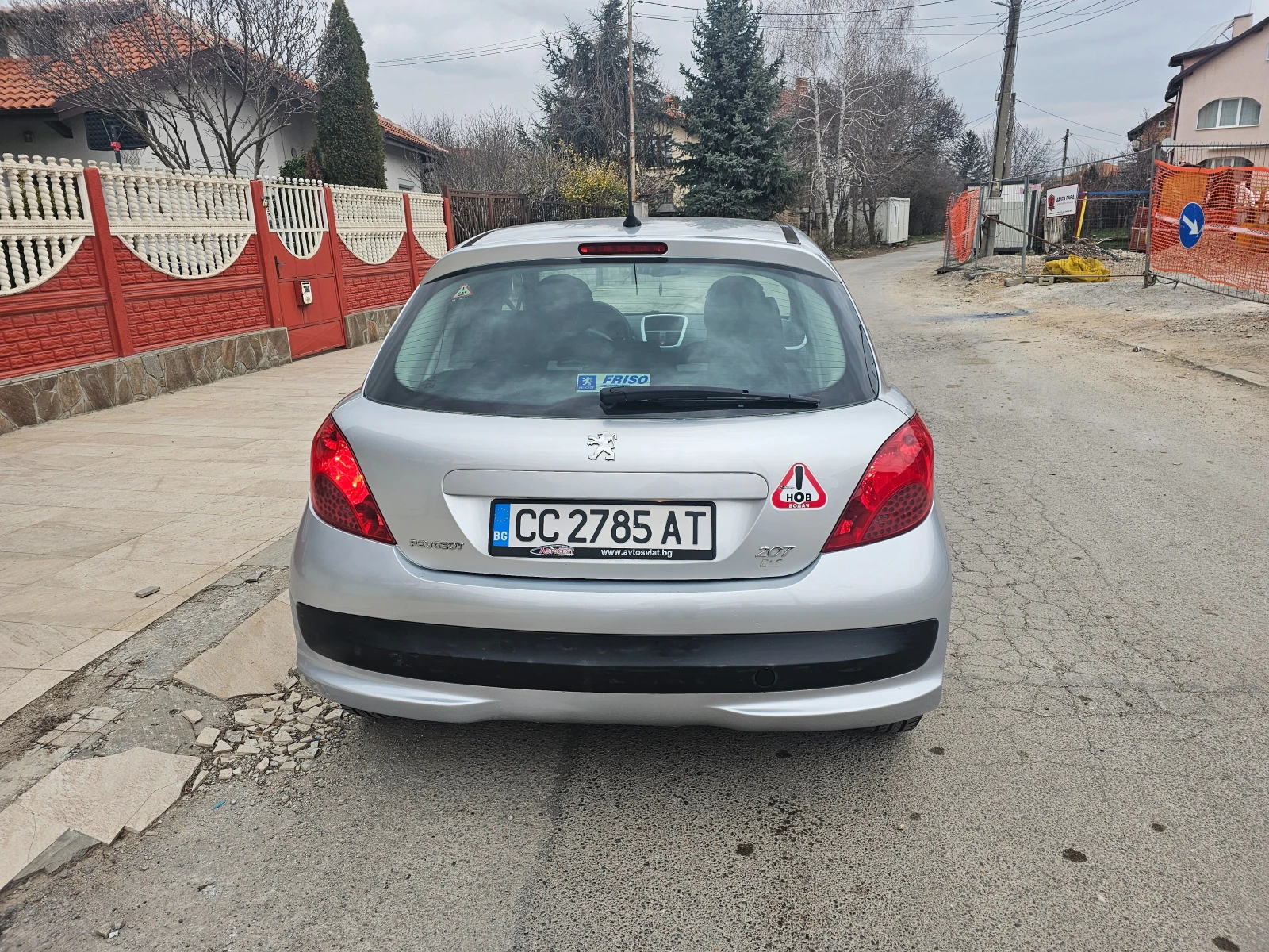 Peugeot 207 Газ-инж-Гаражно, снимка 9 - Автомобили и джипове - 54312576