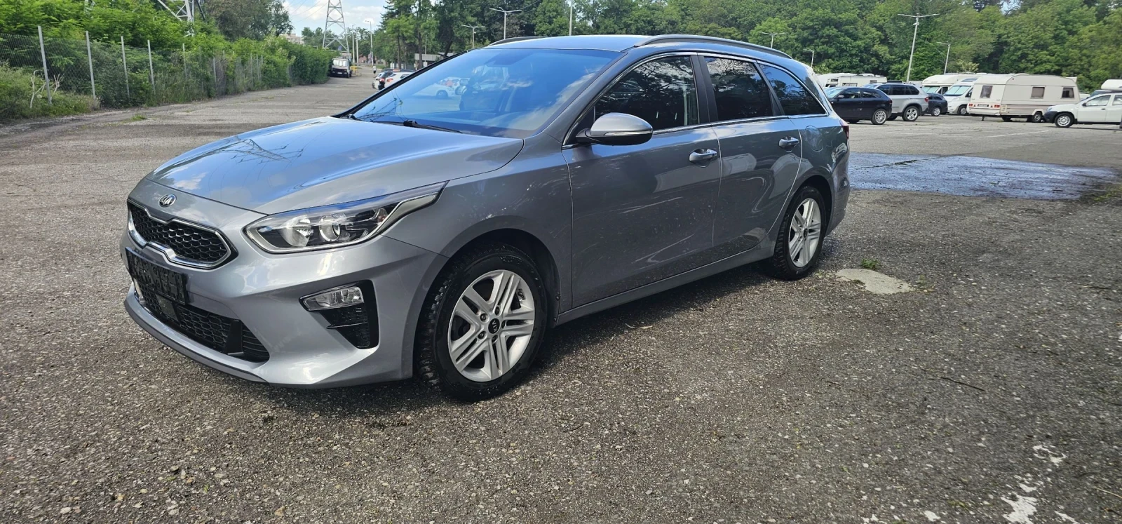 Kia Ceed 1.6CRDI Distronic Kamera Холандия , снимка 15 - Автомобили и джипове - 54683220