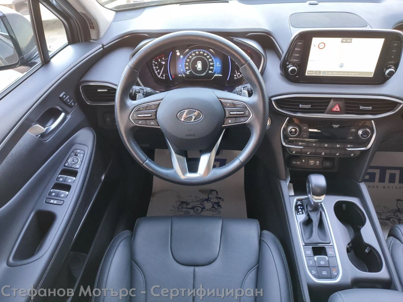 Hyundai Santa fe 4WD Premium 2.2 CRDi (200HP) AT8, снимка 10 - Автомобили и джипове - 47517279