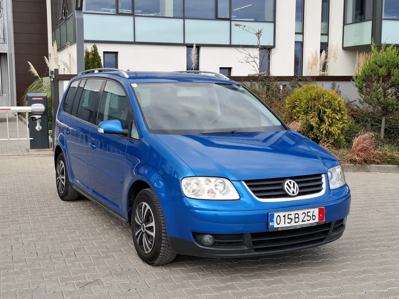 VW Touran 1.9TDI* (101кс)* 6-СКОРОСТИ* HOB ВНОС* , снимка 8 - Автомобили и джипове - 52493786