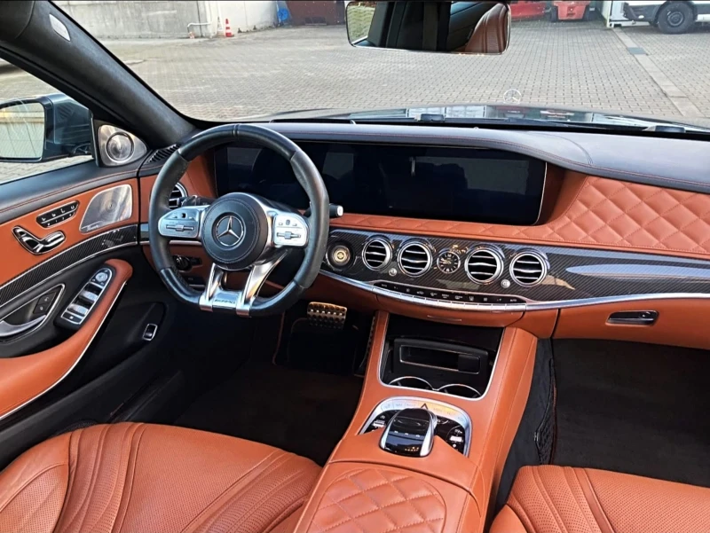 Mercedes-Benz S 63 AMG Очакван внос Mercedes S63 AMG Chauffeur* DESIGNO L, снимка 8 - Автомобили и джипове - 52891477