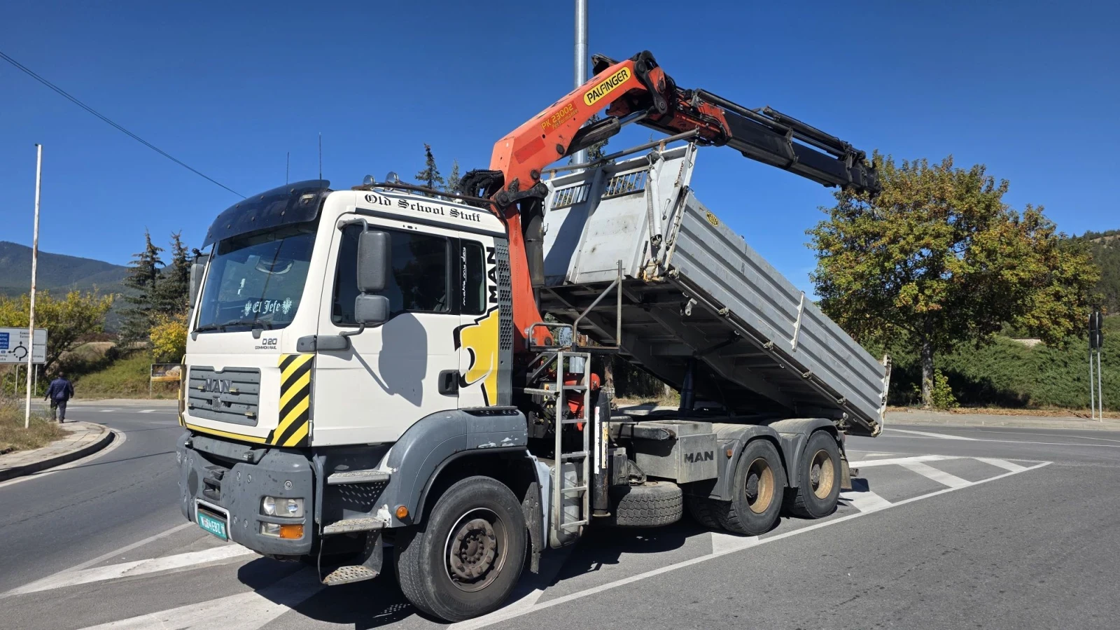 Man Tga 33 430 EURO 3 6X4 КРАН КРАН PALFINGER 23002 
