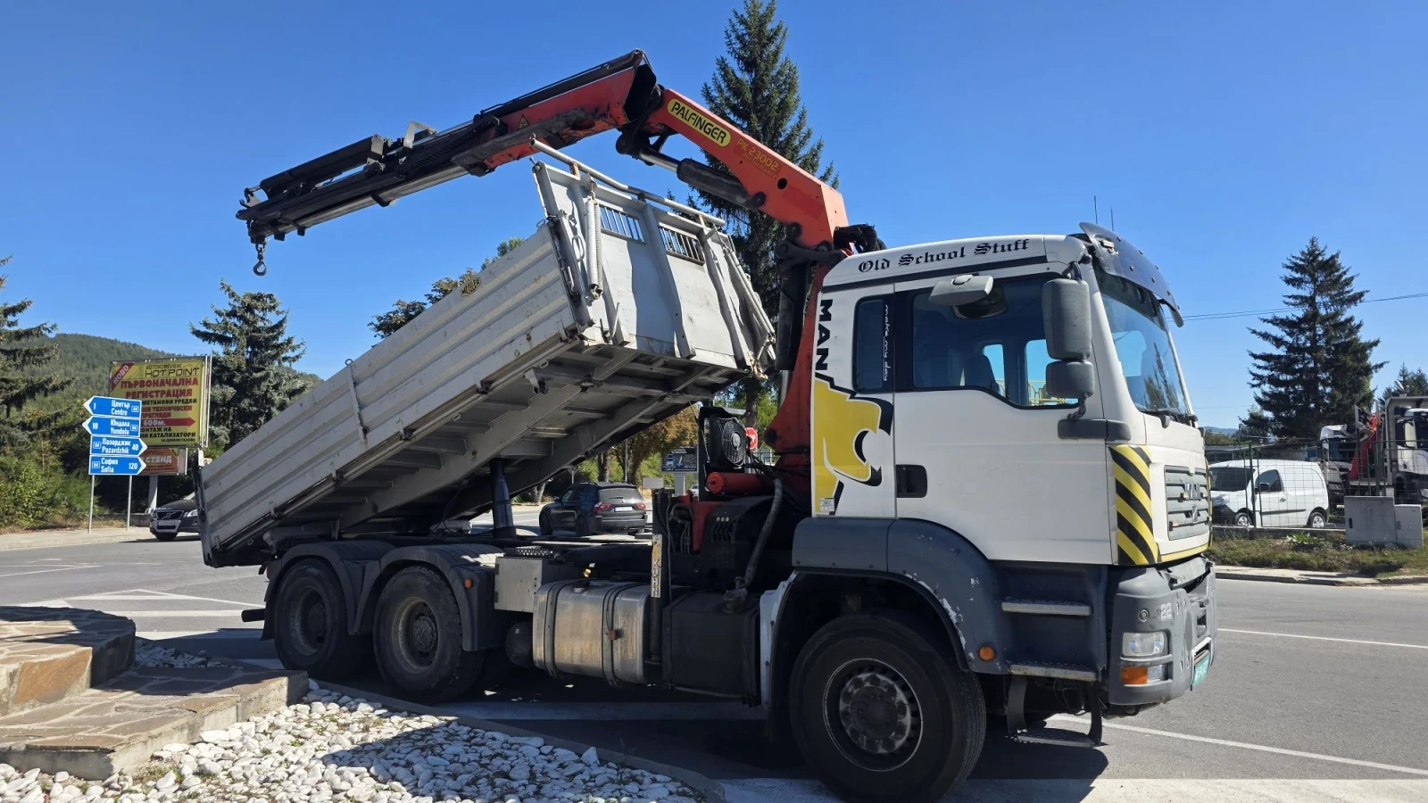 Man Tga 33 430 EURO 3 6X4 ���� ���� PALFINGER 23002  | Mobile.bg � ����������� 2