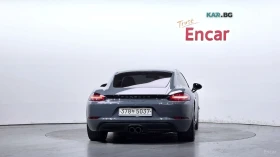 Porsche Cayman 718* S 2.5* PDK* ПОДГРЕВ* ОБДУХВАНЕ* НАВИ* КАМРА | Auto.bg — изображение 4
