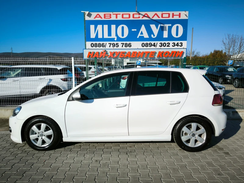 VW Golf 6-ТDi-105k.c.КЛИМАТРОНИК, ПАРК.АСИСТАНС, ЕВРО 5В, снимка 3 - Автомобили и джипове - 52912678