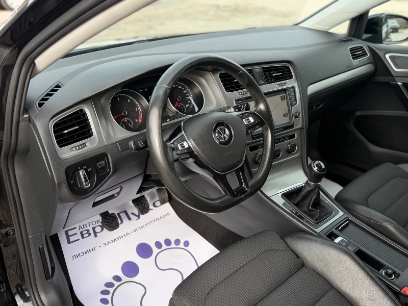 VW Golf 1.6TDI 105кс НАВИ КОЖА МАСАЖ ПОДГРЕВ МУЛТИ-ВОЛАН, снимка 10 - Автомобили и джипове - 53498758