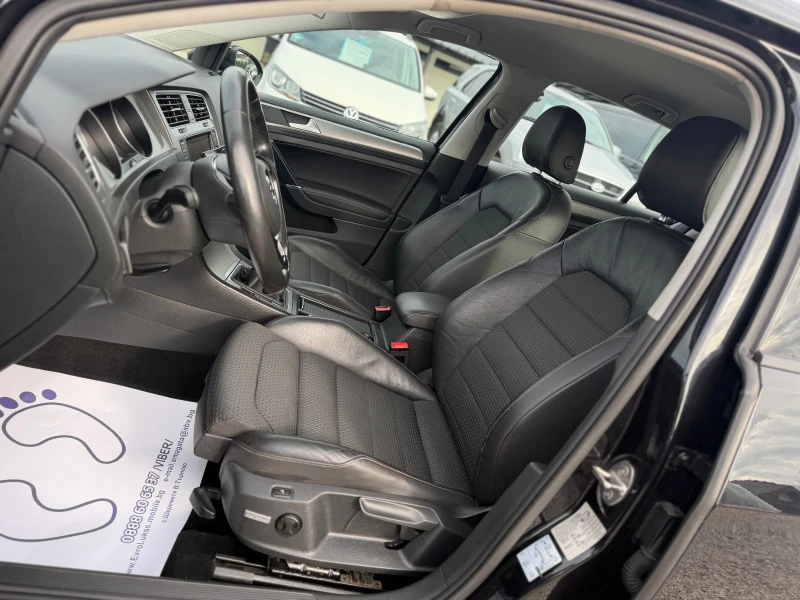 VW Golf 1.6TDI 105кс НАВИ КОЖА МАСАЖ ПОДГРЕВ МУЛТИ-ВОЛАН, снимка 11 - Автомобили и джипове - 53498758