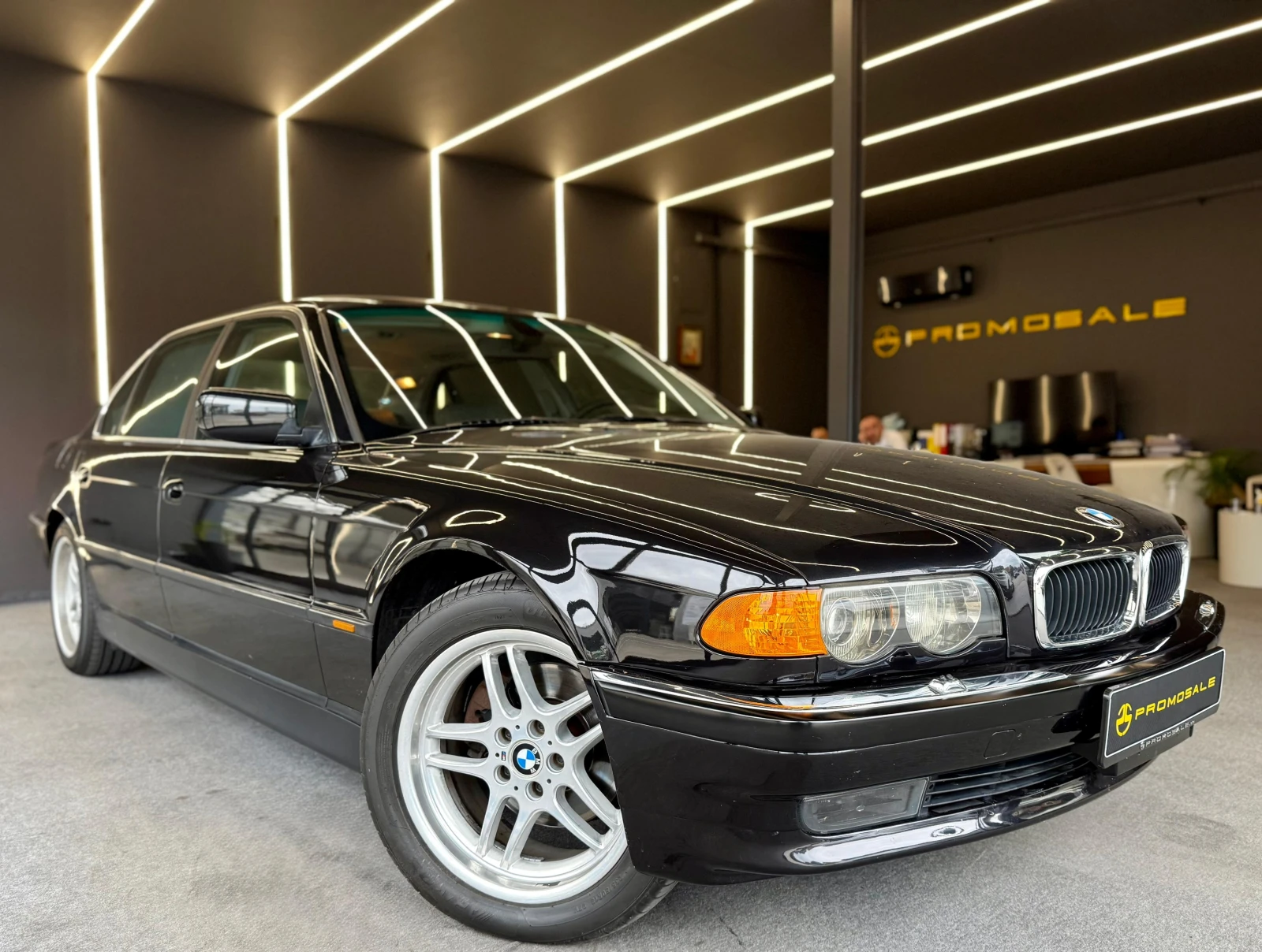 BMW 740 Long* Подгрев* Щори* Лизинг* V8, снимка 1