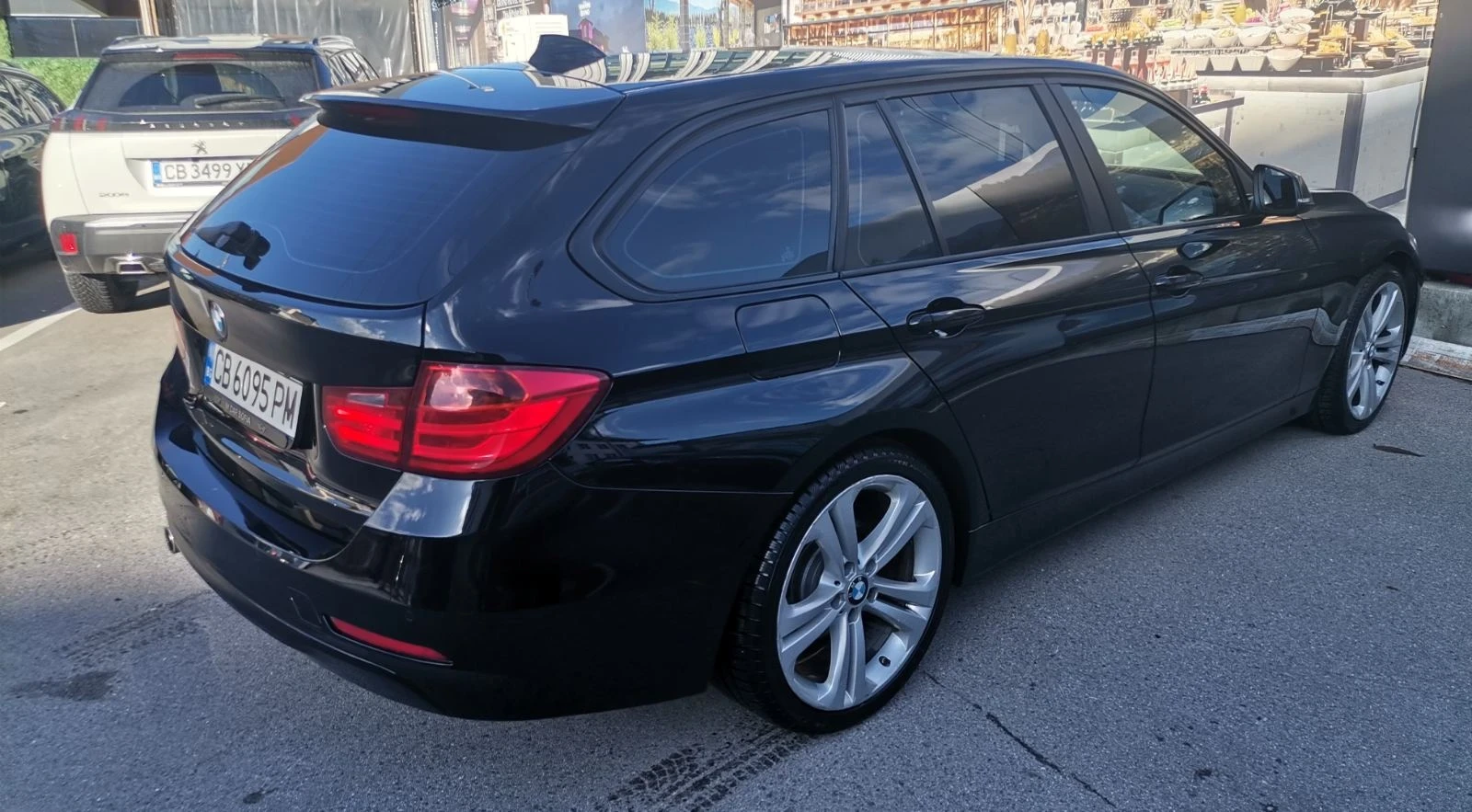 BMW 318 Сменени вериги ; чисто нови зимни гуми - изображение 3