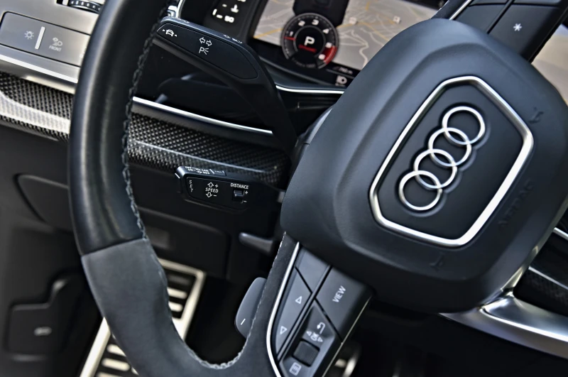 Audi SQ7 4.0V8T\LASER\Headup\Keyless\Panorama\360Cam\BOSE, снимка 10 - Автомобили и джипове - 52640914