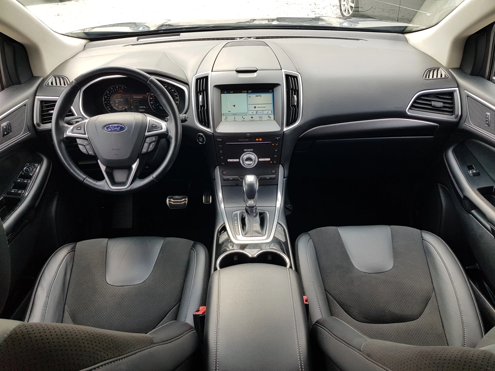 Ford Edge 2.0TDCI-210 к.с.  AWD /108 401 КМ/ ST-LINE ЛИЗИНГ - изображение 10